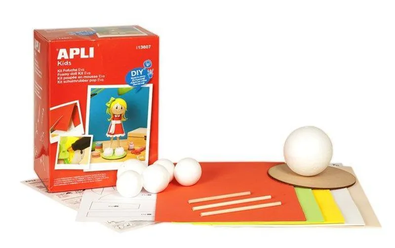 Hauptproduktbild Kreativní sada panenka "Eva", pěnová guma, APLI