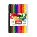 Krepppapier - Set mit 10 Farben, Größe: 25 x 200 cm