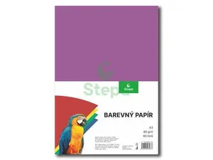Kreslící karton A3-180g mix 12 barev [60 listů]