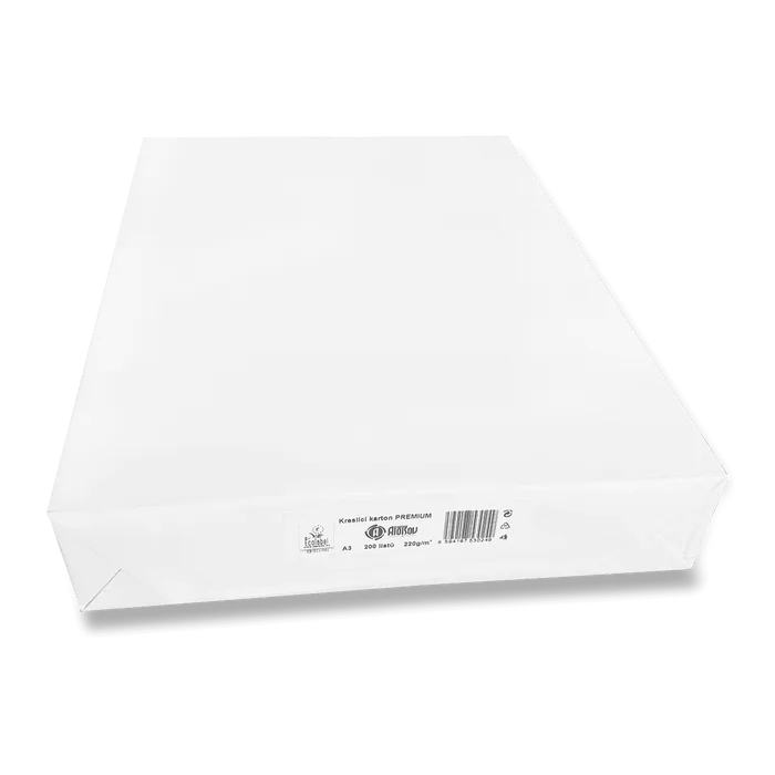 Hauptproduktbild Kreslicí karton A3 220 g/m2, 200 listů