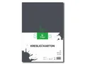 Zeichenpapier A4-180g schwarz [50 Blatt]
