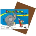 Weiteres Produktbild Kreslící karton A4-180g hnědý [50 listů]