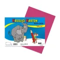 Zeichenkarton A4-180g rosa [50 Blatt]
