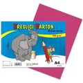 Kreslící karton A4-180g růžový [50 listů]