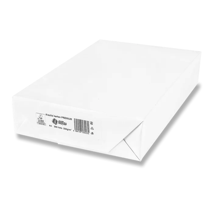 Hauptproduktbild Kreslicí karton A4 220 g/m2, 200 listů