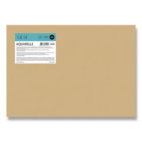 Skizzenbuch, Skizzenbuch Muse, Aquarell, A3+, 300 g, 20 Blatt, SHKOLYARYK