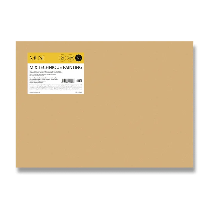 Hauptproduktbild Kreslicí karton Shkolyaryk Muse Mix Technique A3+, 20 listů