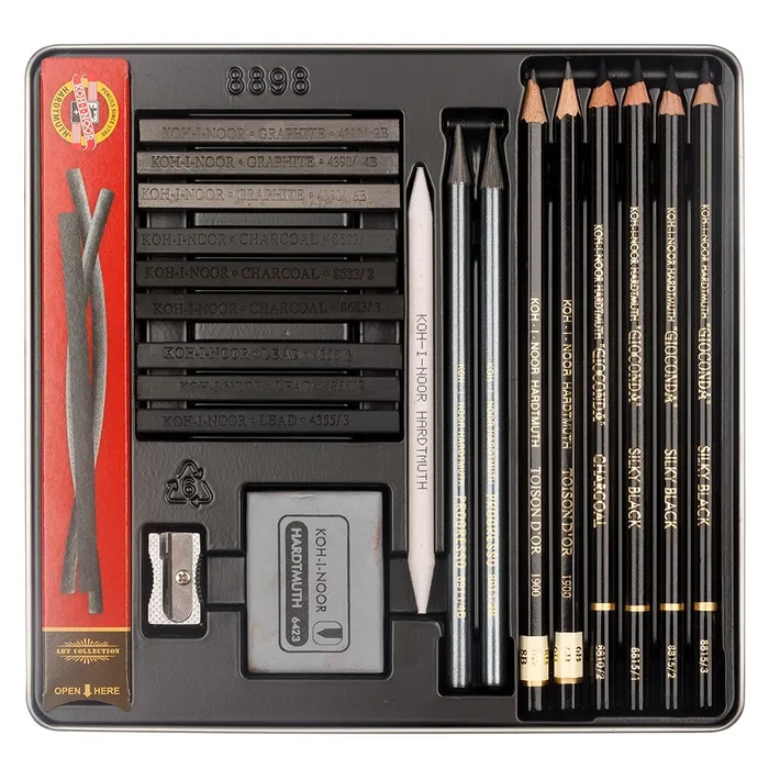 Hauptproduktbild Kreslířská souprava Koh-i-noor - Gioconda - 24 ks - 8898 kazeta