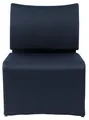 Stuhl "Aero", schwarz, Metall und Netz, ALBA