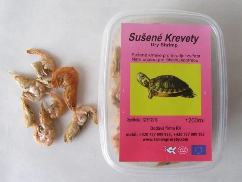 Hauptproduktbild KREVETY, sušené v krabičce 200 ml