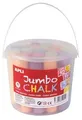 Straßenkreide, Farbmix, rund, Jumbo, 20 Stück, APLI