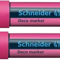Weiteres Produktbild Kreidemarker Maxx 260, rosa, 2-15 mm, flüssig, SCHNEIDER