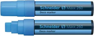 Kreidemarker Maxx 260, hellblau, 2-15mm, flüssig, SCHNEIDER