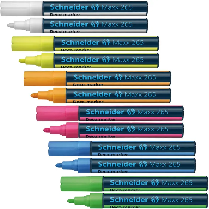 Hauptproduktbild Křídový popisovač "Maxx 265", 2-3mm, tekutý, SCHNEIDER