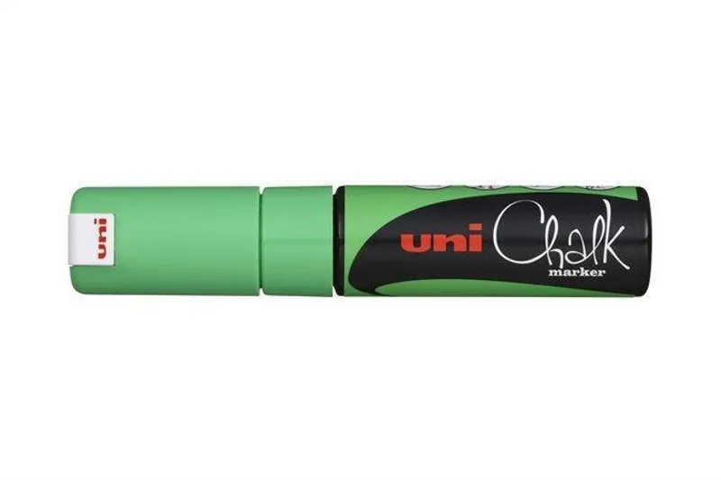 Hauptproduktbild Křídový popisovač "PWE-8K", fluorescenční zelená, 8mm, UNI