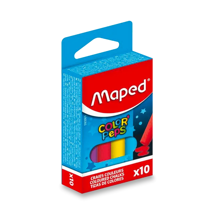Hauptproduktbild Křídy Maped - barevné, 10 ks