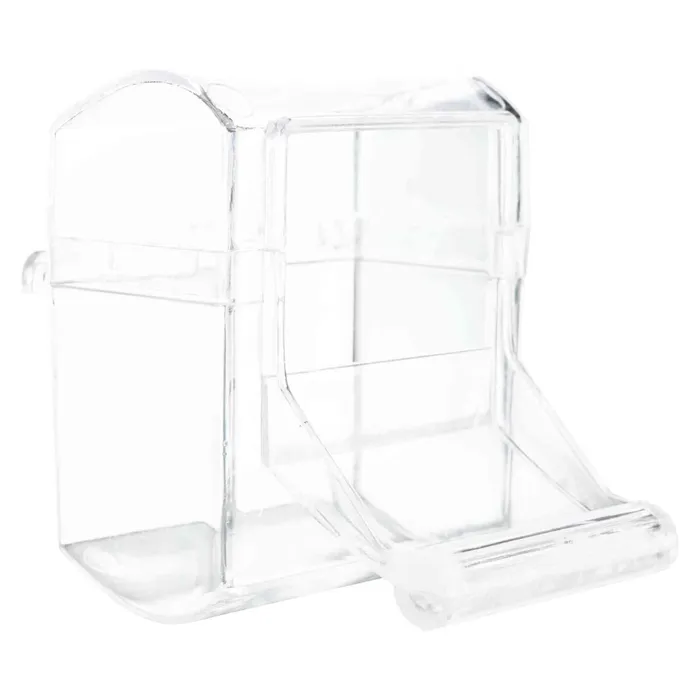 Hauptproduktbild Krmítko kryté, průhledné 70ml/7x7cm