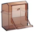 Futterspender abgedeckt, transparent 70ml/7x7cm