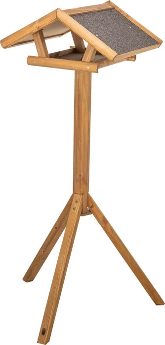Hauptproduktbild Krmítko pro venkovní ptactvo, 46 × 22 × 44 cm/1.15 m, lakovaná borovice