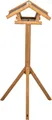 Krmítko pro venkovní ptactvo, 46 × 22 × 44 cm/1.15 m, lakovaná borovice