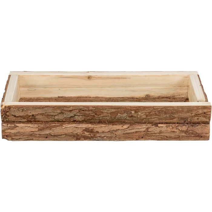 Hauptproduktbild Krmná miska pro hlodavce, 450 ml/ 27 x 5 x 13 cm, borové dřevo