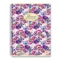 Weiteres Produktbild Ringblock Pigna Nature Flowers A4, quadratisch, 60 Blatt, Motivmix