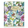 Ringblock Pigna Nature Flowers A4, liniert, 60 Blatt, Motivmix