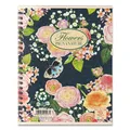 Ringblock Pigna Nature Flowers A4, liniert, 60 Blatt, Motivmix