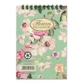 Ringblock Pigna Nature Flowers A6, quadratisch, 60 Blatt, Motivmix