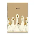 Weiteres Produktbild SHKOLYARYK Cuties Ringbuch - A5, kariert, 96 Blatt, Motivmix