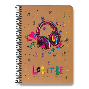 Ringblock Shkolyaryk FOXtrot A5, quadratisch, 96 Blatt, Motivmix