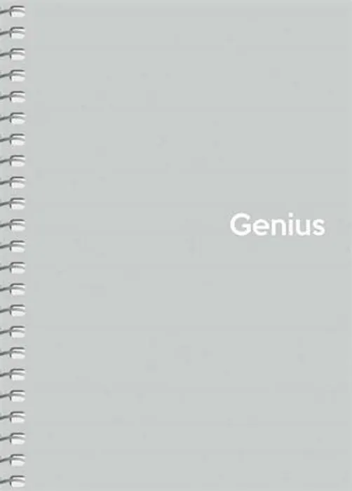Hauptproduktbild Kroužkový blok Shkolyaryk Genius A6, čtverečkovaný, 80 listů, mix barev