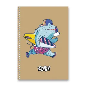 Ringblock Shkolyaryk Oops A5, quadratisch, 96 Blatt, Motivmix