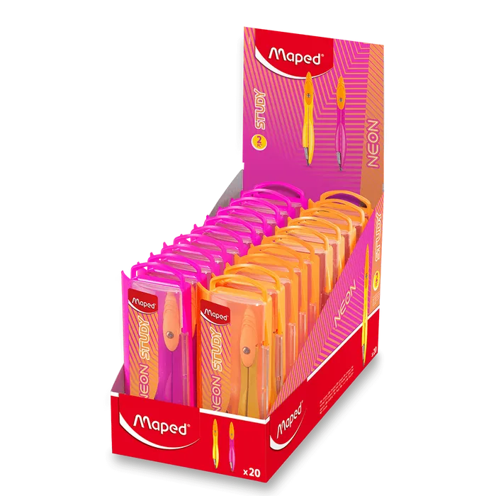 Hauptproduktbild Kružítko Maped Study Neon mix barev