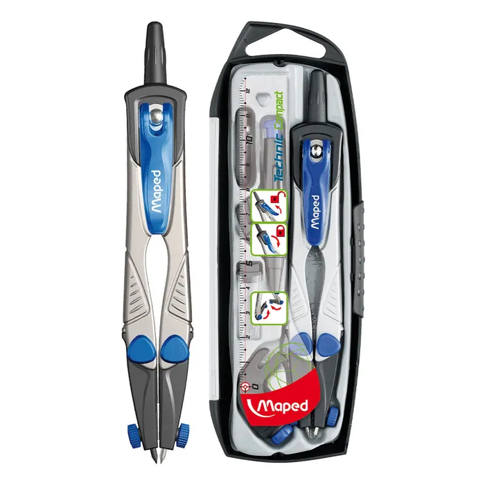Hauptproduktbild Kružítko Maped Technic Compact Set - 5dílná sada
