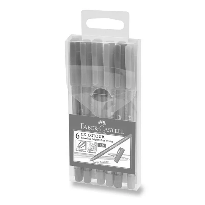 Hauptproduktbild Kuličková tužka Faber-Castell 2470 CX Colour 6 barev