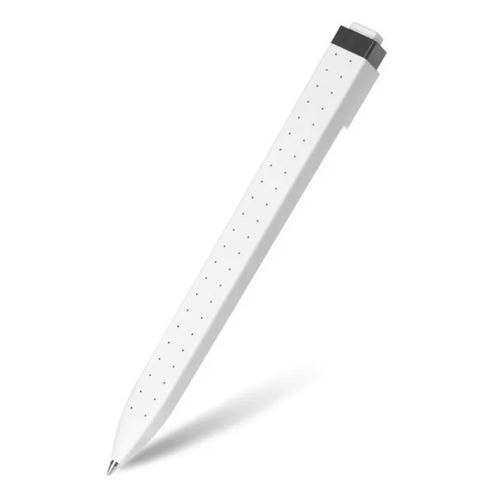 Hauptproduktbild Kuličková tužka Moleskine Go Pen tečkovaná, bílá, 1 mm