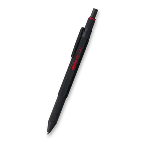 Kuličková tužka Multipen Rotring 600 Black 3 v 1 3 barvy + mechanická tužka 0,5mm