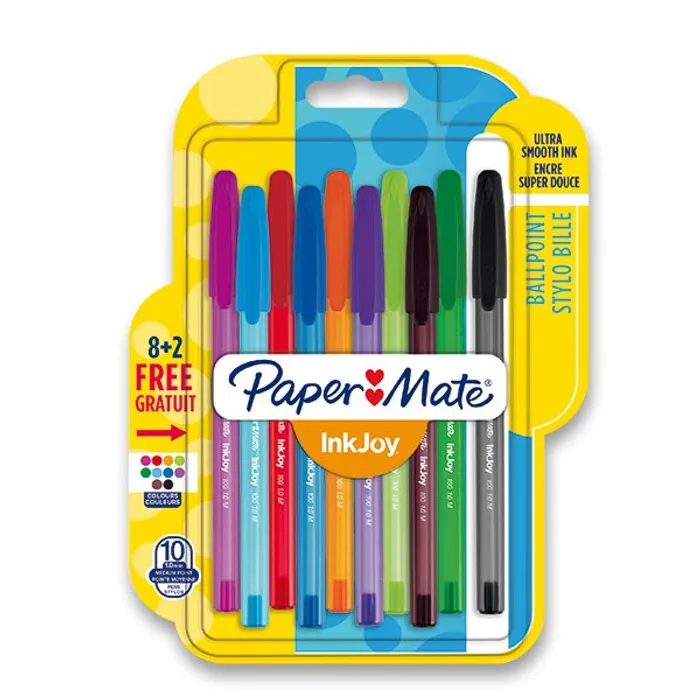 Hauptproduktbild Kuličková tužka PaperMate InkJoy 100 sada 10 barev