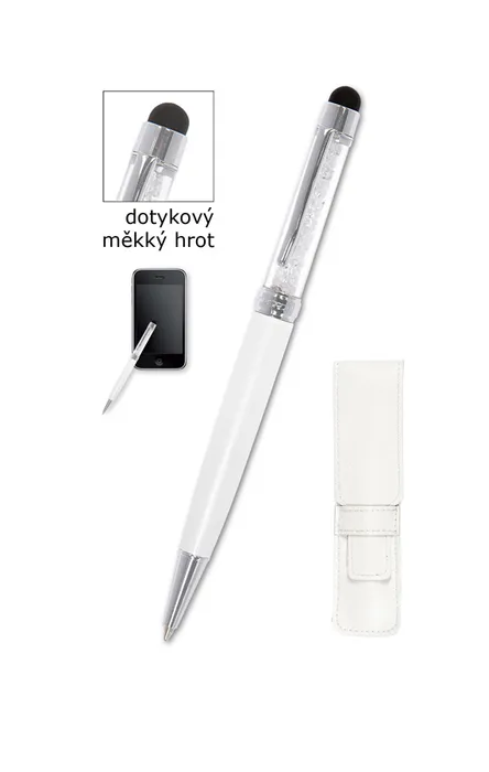 Hauptproduktbild Kuličkové pero CONCORDE Aura Touch, bílé tělo