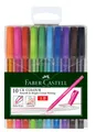 Kuličkové pero CX Color 1.0mm, plastové pouzdro 10ks Faber Castell 247201