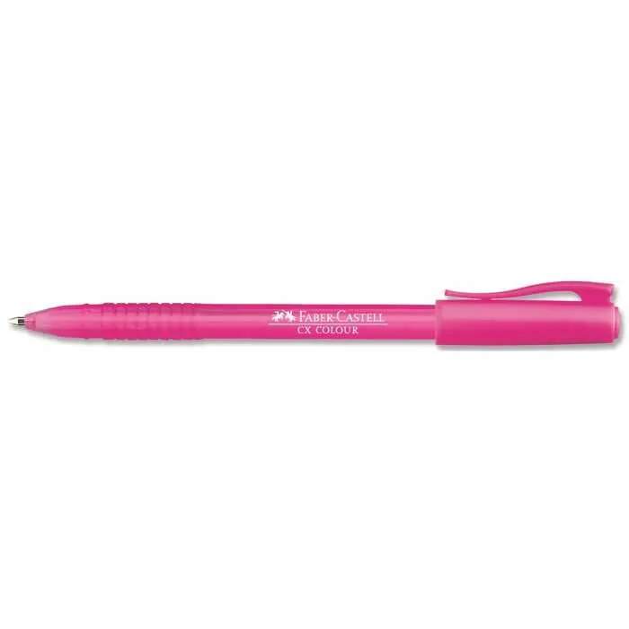 Hauptproduktbild Kuličkové pero CX Color 1.0mm, růžová Faber Castell 247028
