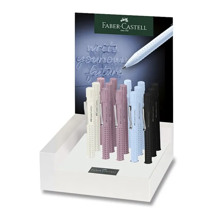 Hauptproduktbild Kuličkové pero Faber-Castell Grip 2010 Harmony stojánek, 15 ks, hrot XB