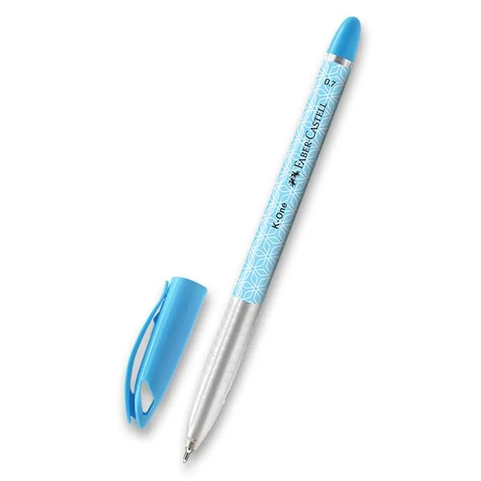 Hauptproduktbild Kuličkové pero Faber-Castell K-One, hrot 0,7 mm, modrá
