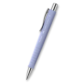 Kugelschreiber Faber-Castell Poly Ball Silver XB, Pale Iris