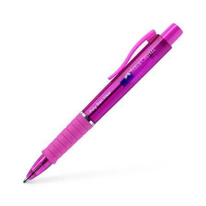 Hauptproduktbild Kuličkové pero Faber-Castell Poly Ball View Aurora Electric Fuchsia