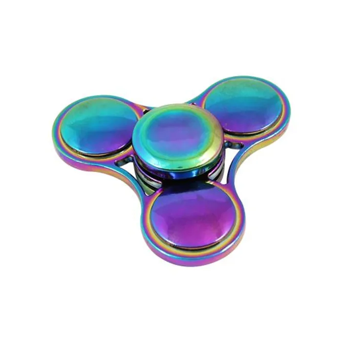 Hauptproduktbild Rainbow Fidget Spinner - 6,0 cm, mosazný kov