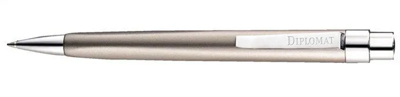 Hauptproduktbild Kuličkové pero "Magnum Glamour", titanová barva těla, 1mm, v dárkové krabičce, modrá, DIPL