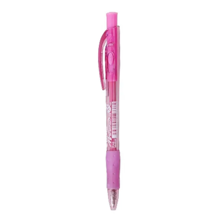 Hauptproduktbild Kuličkové pero "Marathon", růžová 0,4mm, stiskací mechanismus, STABILO