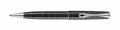 Kugelschreiber "Optimist", schwarzes Gehäuse, 1 mm, in Geschenkbox, blau, DIPLOMAT